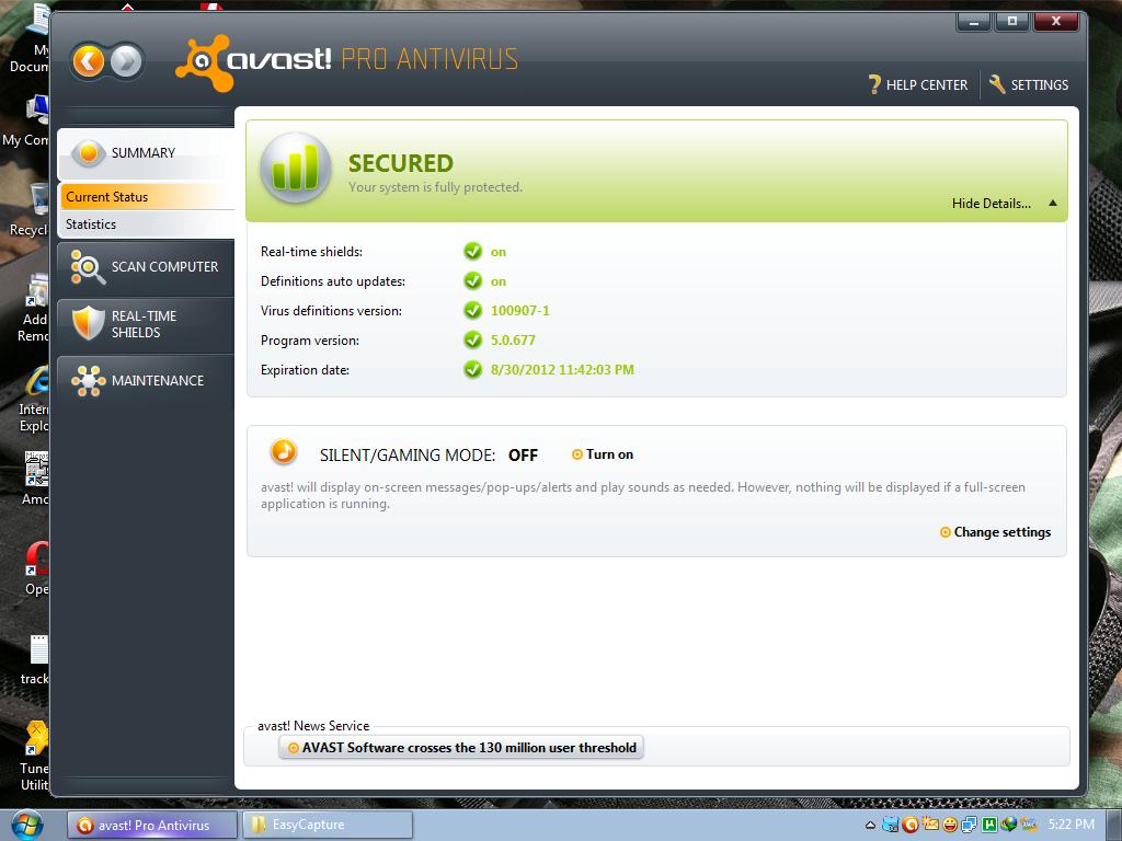Mundo Software: Avast Anti-virus 5.0.418.0 Con Licencia 