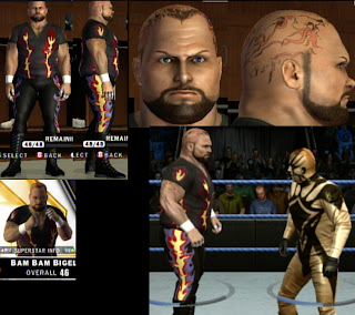 Bam Bam Bigelow Tattoos - WWE Superstars Tattoo Design