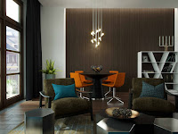 Blue And Brown Living Room Decor