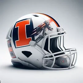 Illinois Fighting Illini Star Wars Concept Helmet