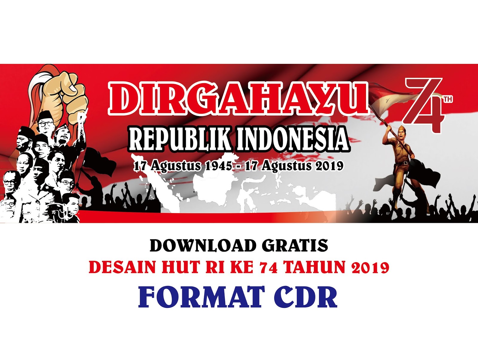  Desain  Banner  17  Agustus  Terbaru kumpulan contoh spanduk