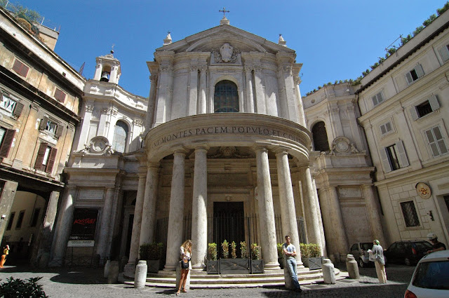 Chiesa di Santa María della Pace a Roma | Pietro da Cortona | 1656