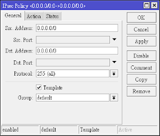 Mikrotik L2TP爆炸了好久，後來才找到IP>IPSec>Policies，把*T的Dst. Address:從預設值192.168.88.0/24換成0.0.0.0/0就修好了。