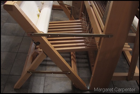 Rear of loom sidie view