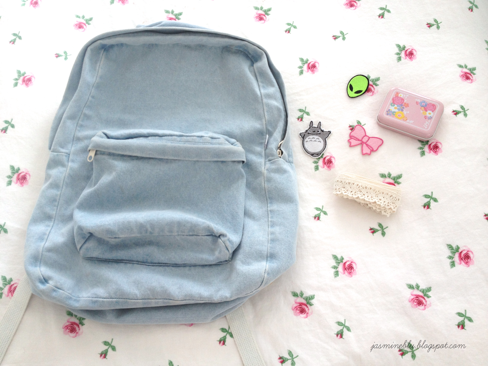 DIY backpack customization ♡