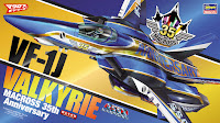 Hasegawa 1/72 VF-1J VALKYRIE MACROSS 35th Anniversary (65839) English Color Guide & Paint Conversion Chart