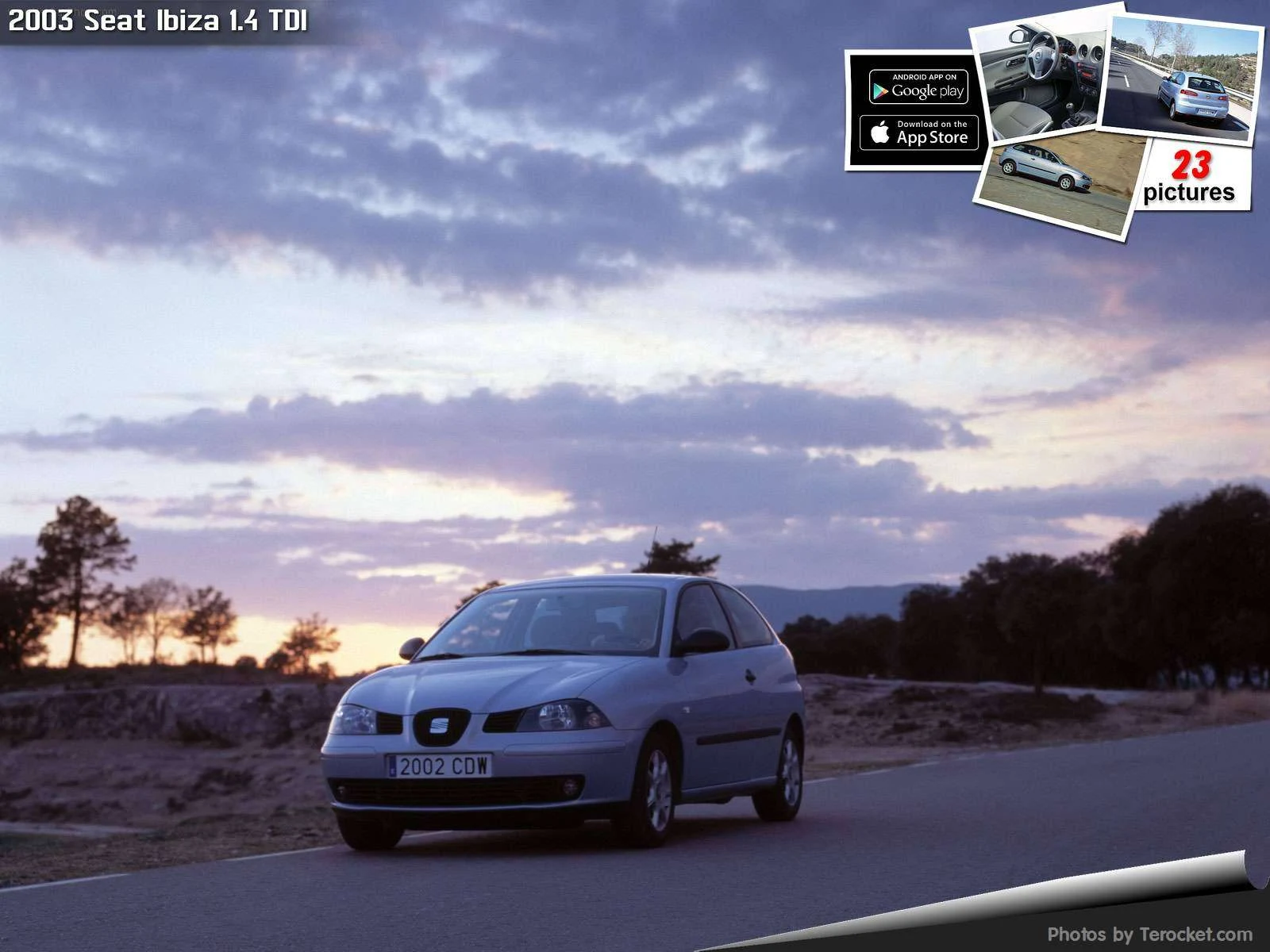 Hình ảnh xe ô tô Seat Ibiza 1.4 TDI 2003 & nội ngoại thất