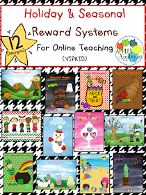 12 Holiday and Seasonal Reward Systems for Online Teaching (VIPKID) | Apples to Applique