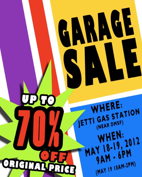 justjovitz_FOURTH GARAGE SALE