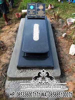 Contoh Makam Granit, Desain Makam Granit, Gambar Makam Granit