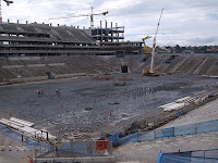 Obras do estádio do Corinthians