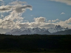 Looking towards Parque Nacional Los Alerces, Argentina.