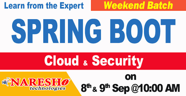  Spring-Boot-Weekend-Training-in-Hyderabad