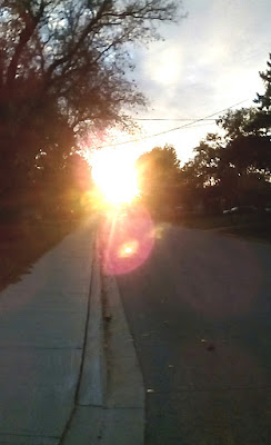 Sun aligned with old Bradford streets