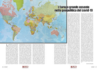 APRILE 2021 PAG. 50 - L’Europa grande assente nella geopolitica del covid-19