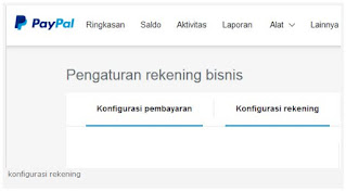 Verifikasi Paypal Tipe Bisnis Terbaru