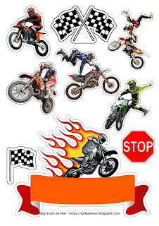 Motocross  Bolo de moto, Aniversário de motocross, Bolo motocross