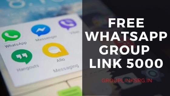 Free Whatsapp group link 5000