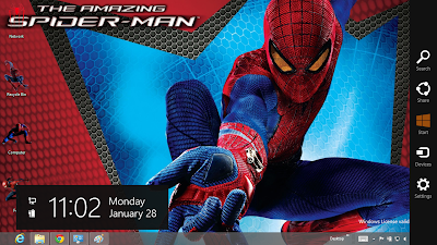  The Amazing Spider Man 4 Theme For Windows 8