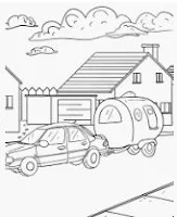 افكار رسومات للاطفال للتلوين صور سيارات مفرغة وبسيطة للرسم باليد