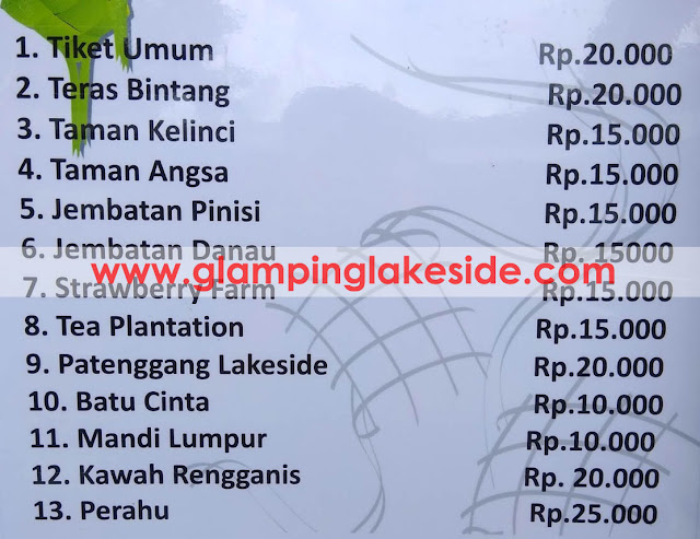 Glamping Lakeside Rancabali Tiket Masuk update 2019