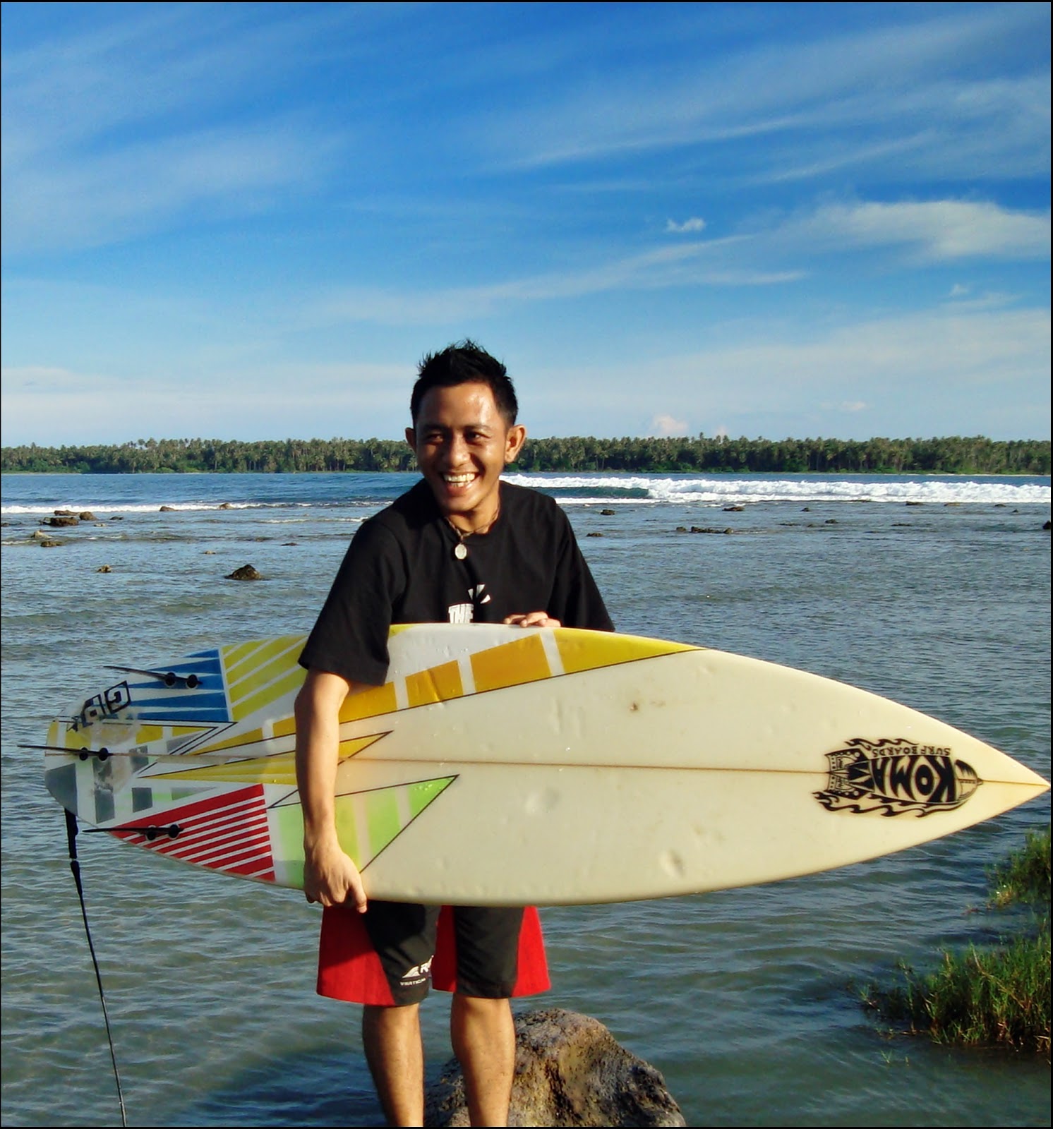 Download this Pantai Lagundri Pada Kejuaraan Surfing Nias Beberapa Waktu Lalu picture