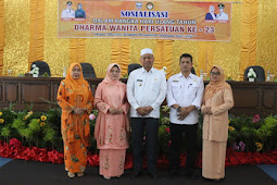 HUT Ke-23 DWP Pasbar Sosialisasikan Peran DWP Sebagai Istri ASN