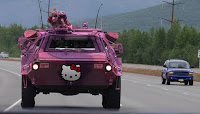 Hello Kitty Military Transport
