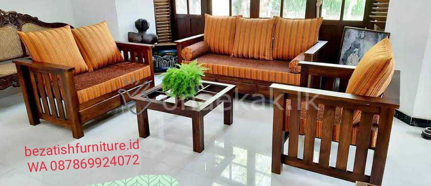 kursi kayu jati model modern mewah dan minimalis asli Jepara