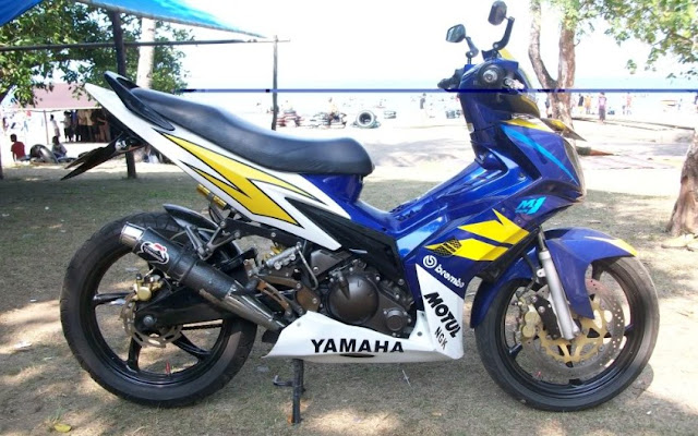 jupiter mx 135 modifikasi terbaru