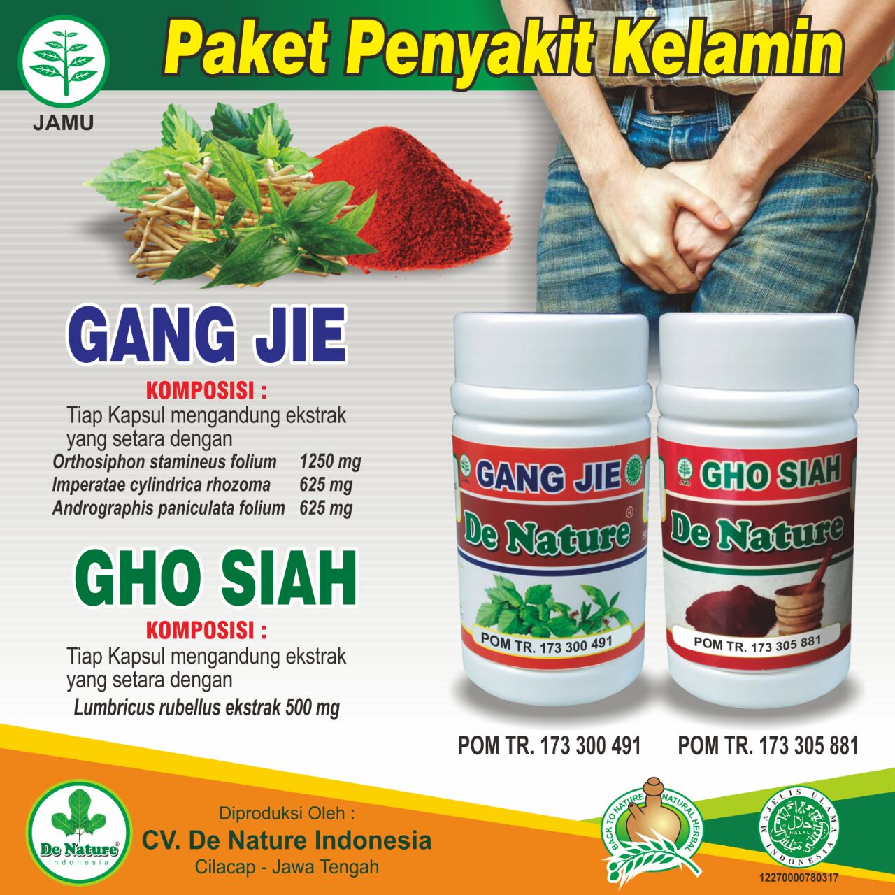 Harga De Nature Obat Sipilis