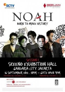 Konser Terbaru Noah di Jakarta