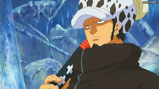 ワンピースアニメ パンクハザード編 594話 トラファルガー・ロー かっこいい トラ男 Trafalgar Law | ONE PIECE Episode 594