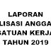 Realisasi Anggaran Satuan Kerja Tahun 2019