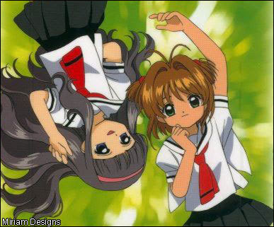 As for for the most adorable girls? Sakura and Tomoyo from Cardcaptor Sakura 