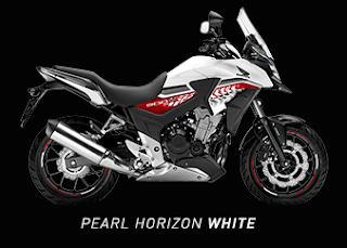 Motor Honda CB500X terbaru 2016 putih