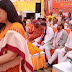 मेनका ने रोड शो कर जनता के प्रति दिखाया प्यार,लिया आशीर्वाद