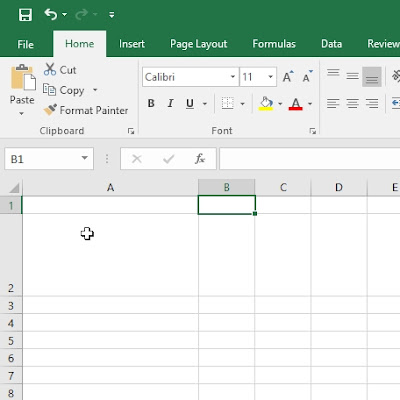 Cara cepat melebarkan Kolom Microsoft EXCEL