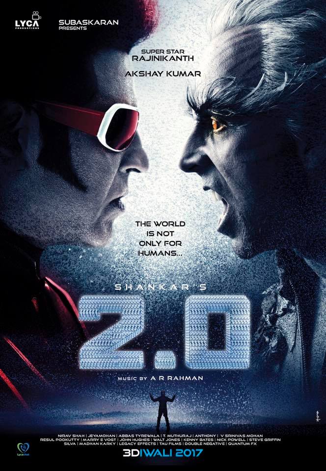 2.0 next movie first look, Poster of Rajinikanth and Akshay Kumar download first look Poster, release date