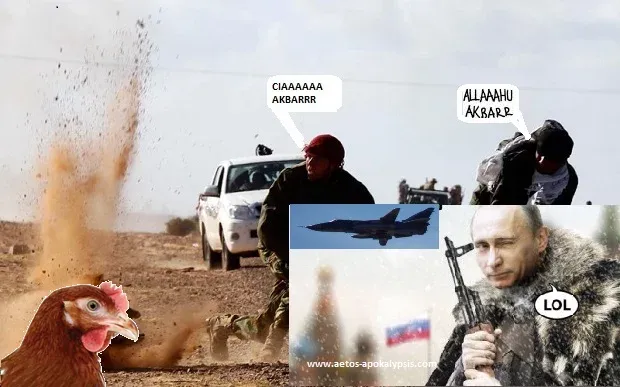 Η Ταπείνωση είναι πλήρης: Αγωνιστές του ISIS κόβουν τα γένια και τρέχουν μακριά καθώς η Ρωσία και το Ιράν πλησιάζουν.