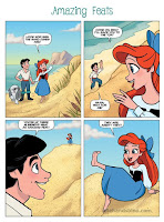 Disney Princess Comics Collection Target Exclusive Products The Little Mermaid Ariel Comic 001