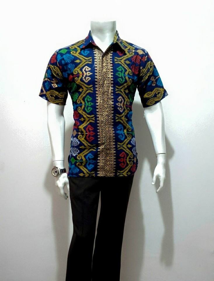  Baju  Batik Pria  Modern Etnic Batik Bagoes Solo