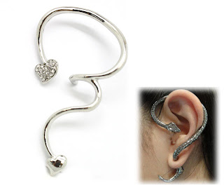 silver ear cuff