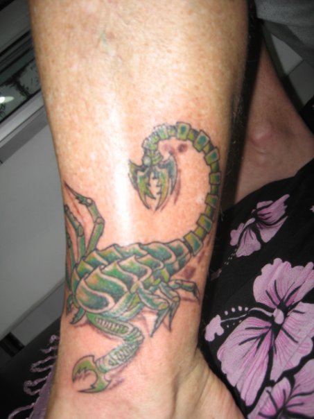 Phot of 3 different types of tribal scorpion tattoo designs escorpion tattoo