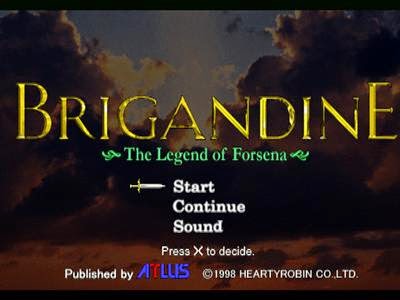 Brigandine Legend of Forsena Iso PS1 - Download Game Roms Isos