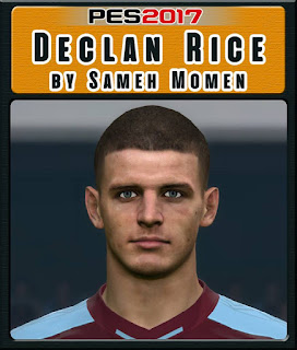 PES 2017 Faces Declan Rice by Sameh Momen