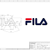 POPULAR 2D CAD EXERCISES - FILA LOGO