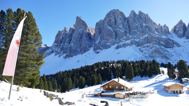 sentiero Adolf Munkel inverno ciaspole