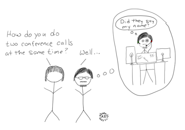 Two conference calls