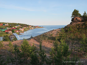Село Кузрека. Вид на залив.